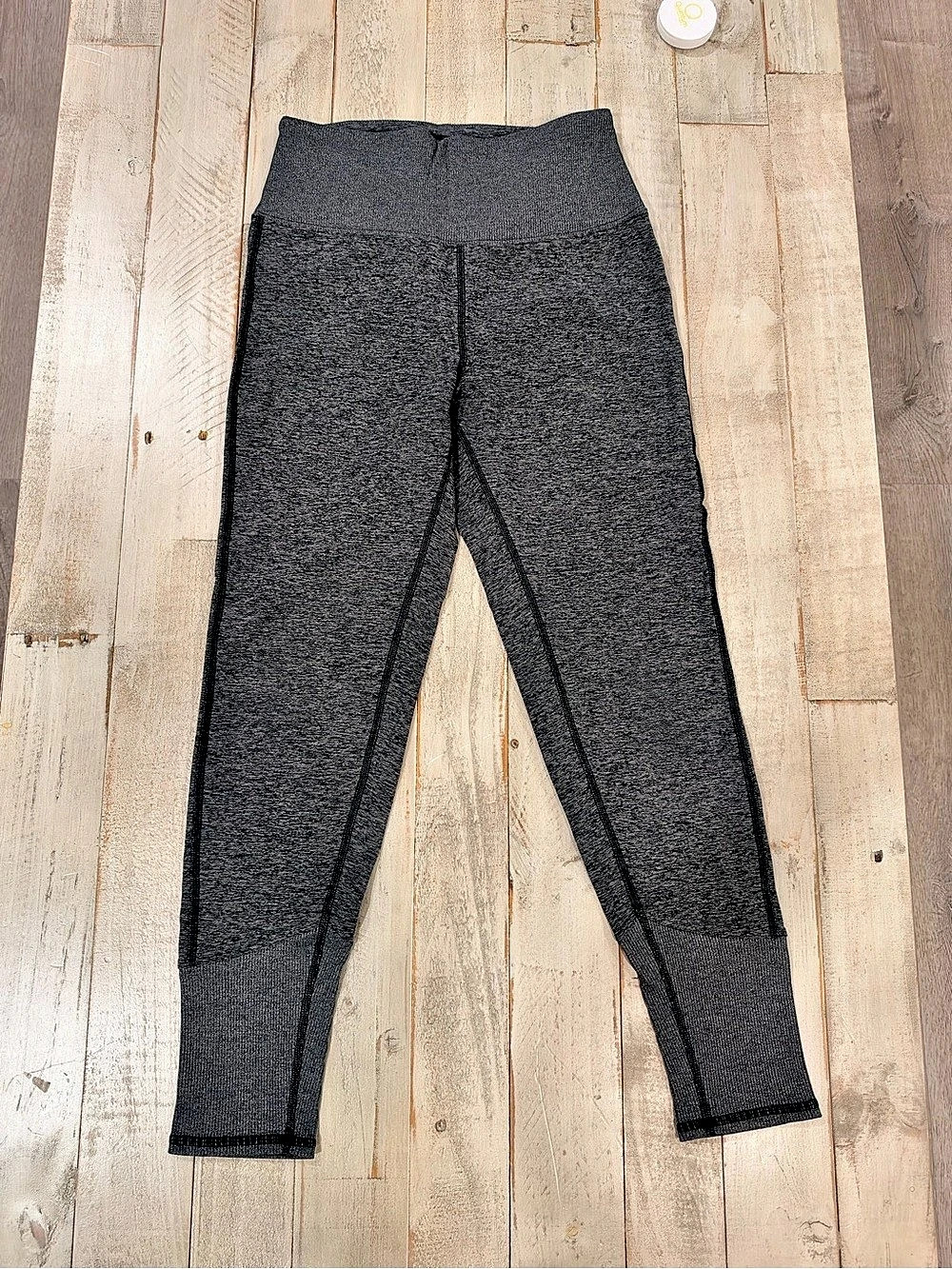 ALO Yoga Alosoft High-Waist Leggings Charcoal Heather Gray Size S